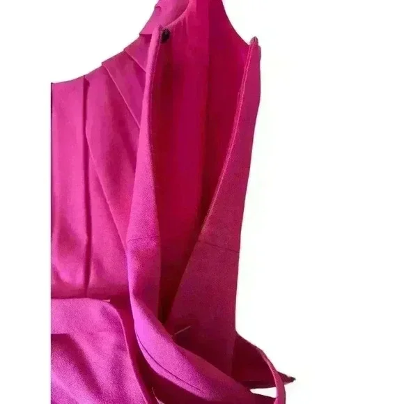 VERSACE PINK SLEEVELESS ZIP UP BACK FULLY LINED DRESS SIZE SMALL - Picture 7 of 16